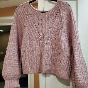 Free People Blush Knit Sweater
